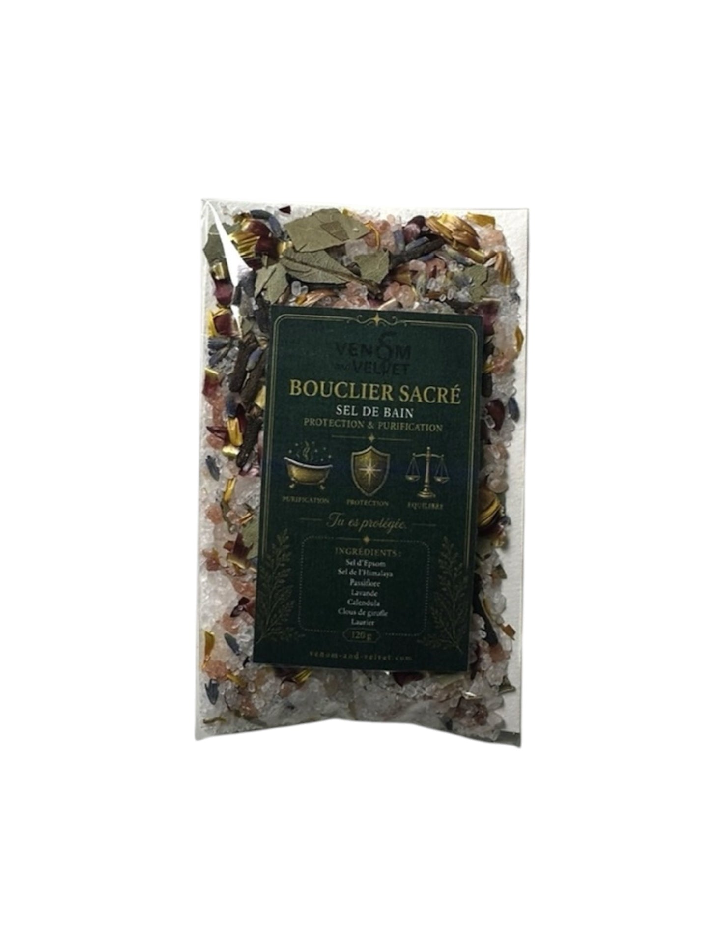 Sel de bain Spirituel: Protection & Purification